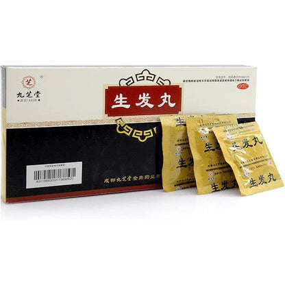 1 Box, Shengfa Wan  12 Bags / Box 九芝堂生发丸