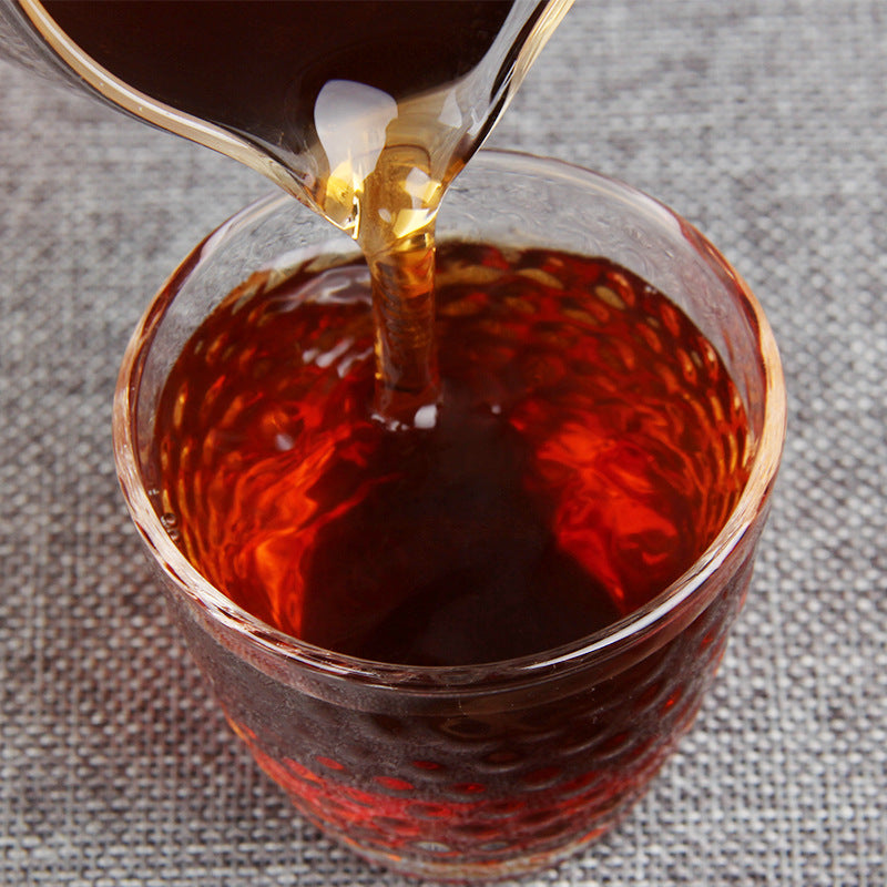 Puerh Tea Yunnan QiaoMu MengHai Qizi Cake Reserve Puerh Tea Chen Xiang 357g Ripe Tea Balck Tea