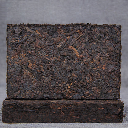 Puerh Tea Ripe Tea Yunnan Puerh Ancient Tree Tea Brick Aged Dry Storage 1000g (250g*4pcs) Puerh Tea Ripe Tea Black Tea