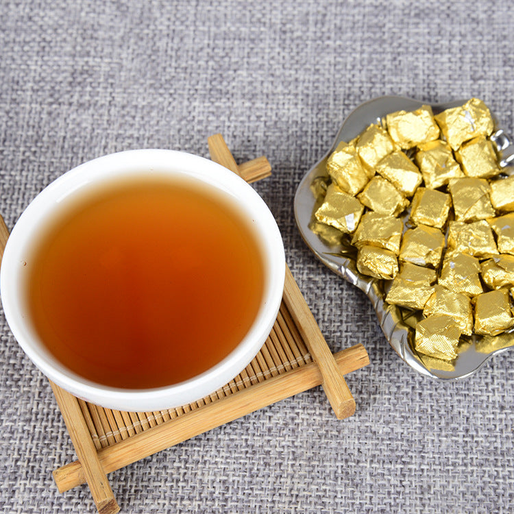 Yunnan Pu'er Tea Tea Paste Square Ripe Tea 500g Pu'er Tea Black tea Paste Essence Tea