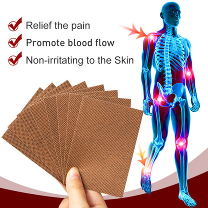 Chinese Tiger Patch, Relief the pain, Promote blood flow,  Non-irritating to the Skin, 1 Pack / 8 Pcs  老虎贴 膏药贴 1包/8片