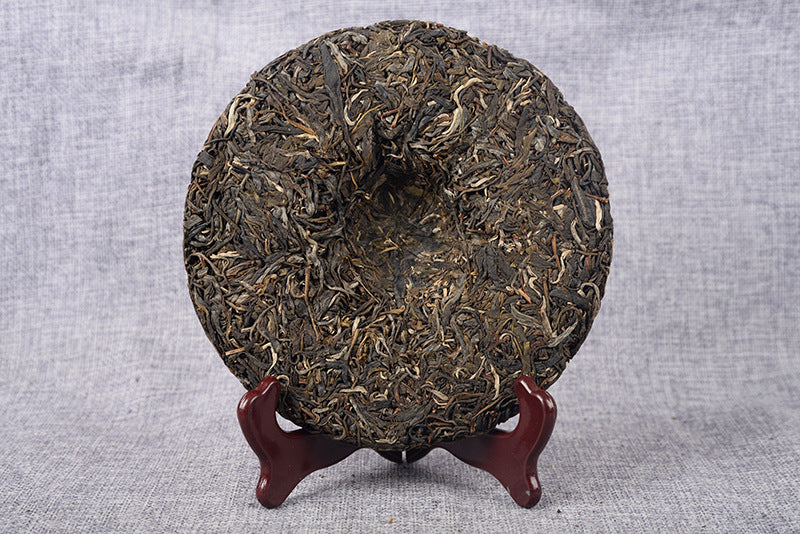 357g Mansong Raw Cake Pu-erh Raw Tea Mansong Spring Tea Big Tree Tea Refreshing Taste  Raw Pu-erh Yunnan Tea