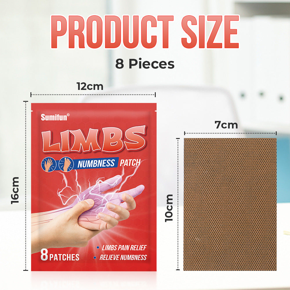 3 Packs, Relieve limb soreness, numbness and sprain, sub-healthy health patch 四肢麻木过度劳累手脚麻痹 亚健康养生贴