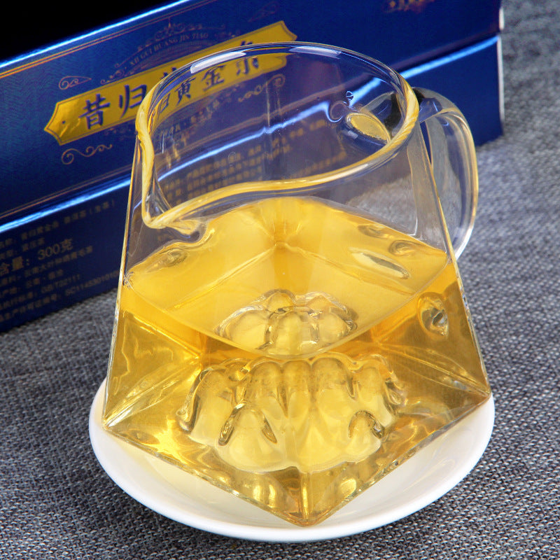 Bangdong Xigui Golden Bar Spring Tea Ancient Tree Puerh Tea 300g Raw Tea Column Green Tea