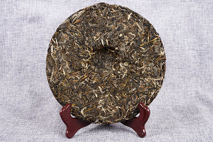 Pu-erh Raw Tea Xigui Raw Tea Cake 357g （Free 100g） Yunnan Pu-erh Tea Raw Tea Cake Spring Tea Ancient Tree Green Tea